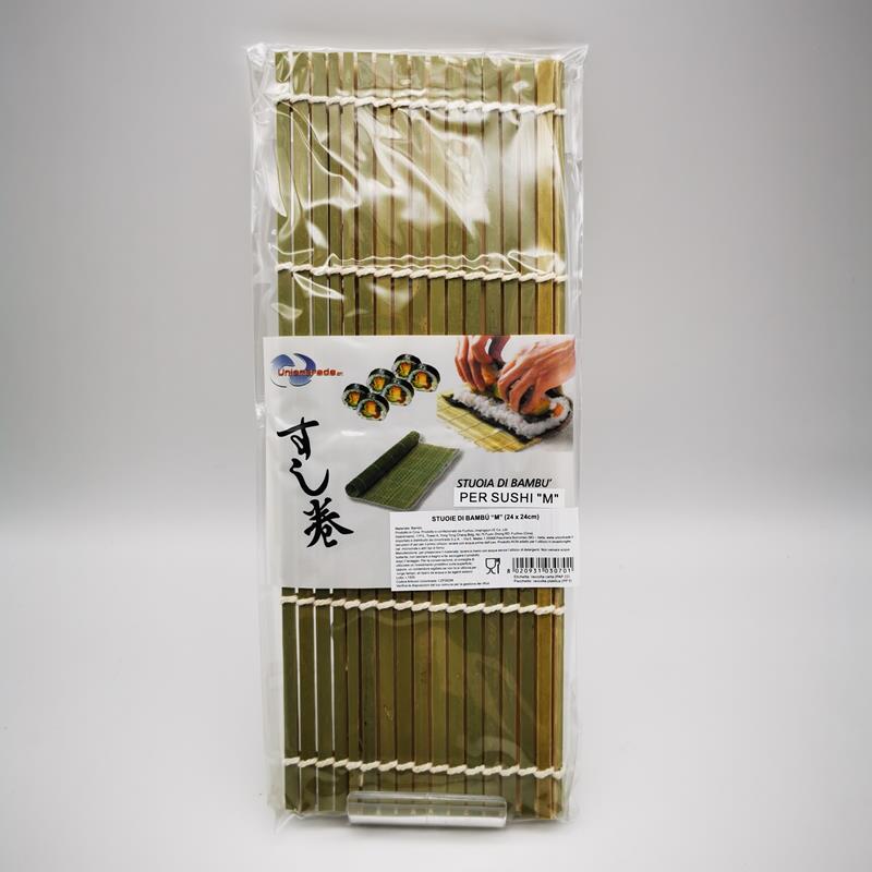 Stuoia per arrotolare il sushi (makisu) in bambù [CGBZ6005] - 3.50